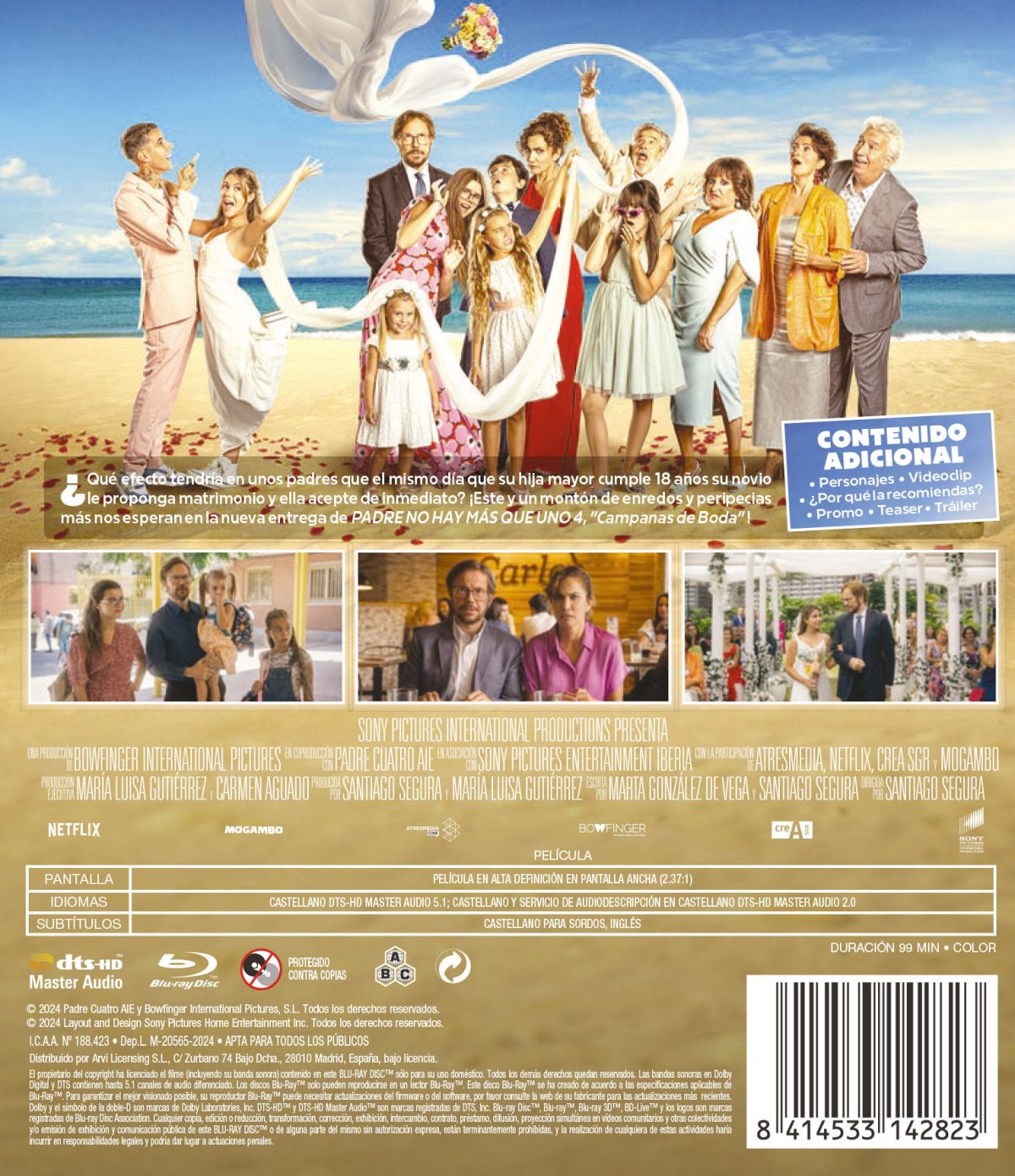 Padre no hay mas que uno 4 (Blu-ray)