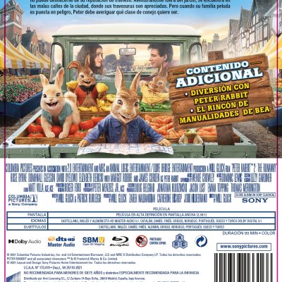 Peter Rabbit 2: A la fuga (Blu-ray)