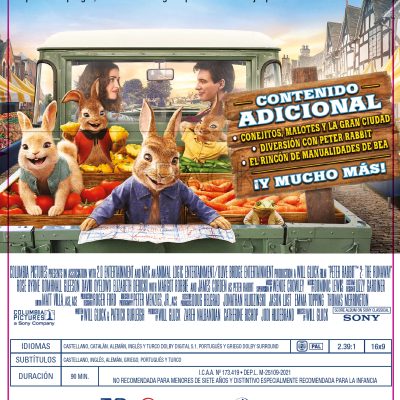 Peter Rabbit 2: A la fuga (DVD)