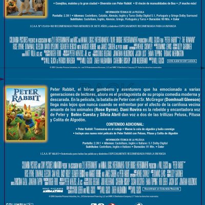 Peter Rabbit: Pack 1-2 (DVD)