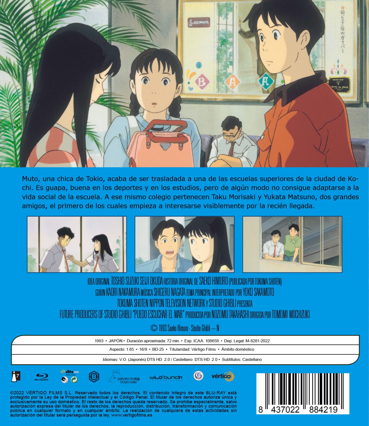 Puedo escuchar el mar (Blu-ray)