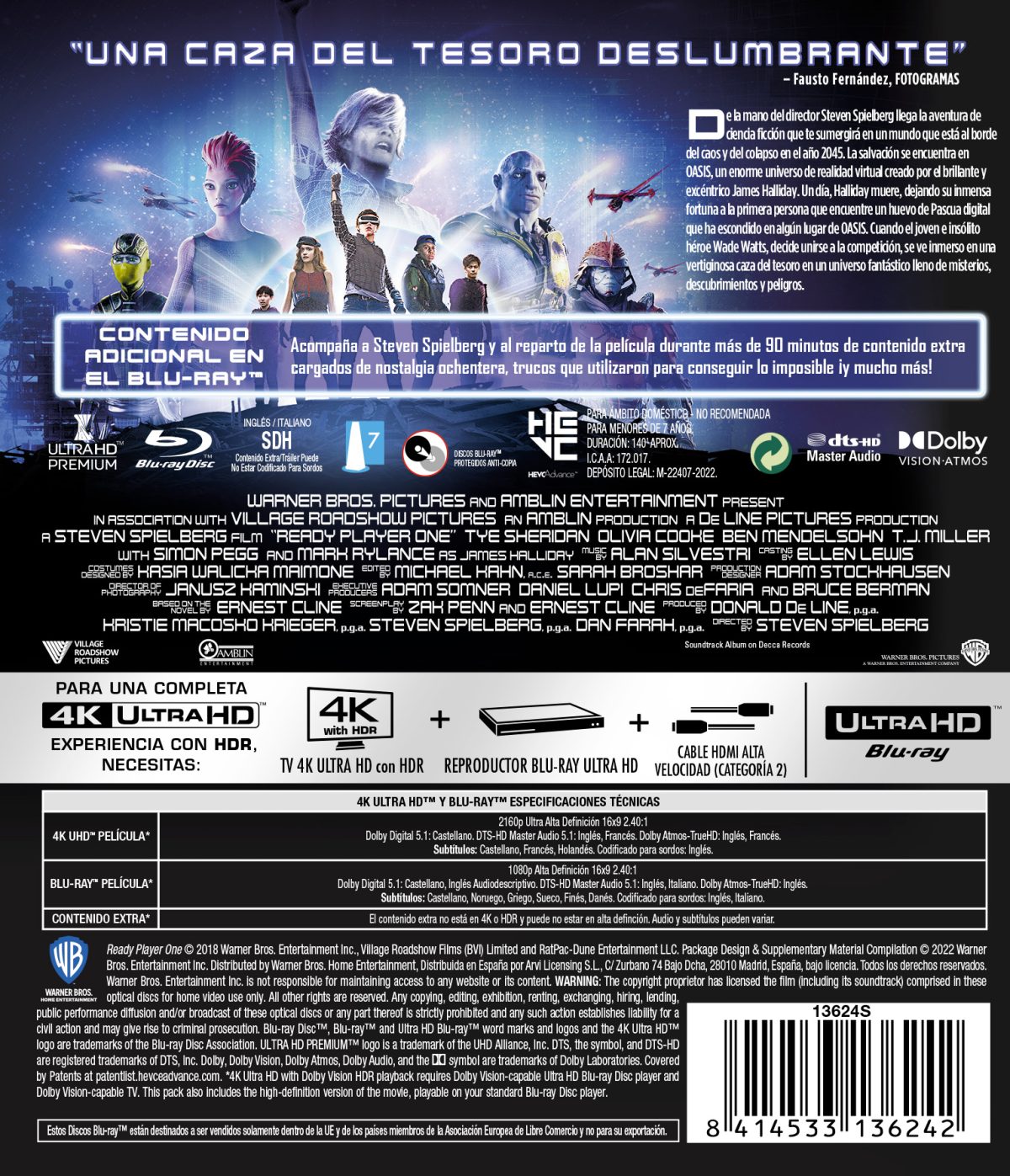 Ready Player One (4K UHD + Blu-ray)