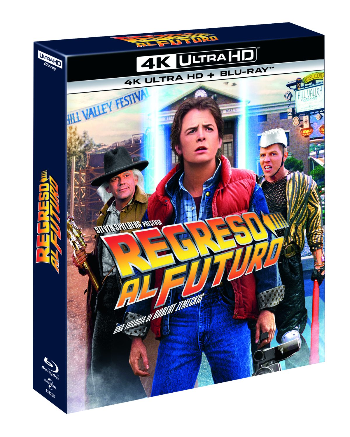 REGRESO AL FUTURO 1-3 (4K UHD + BD + BD EXTRAS) - VTA - 8414533131261 Regreso al futuro. Pack 1-3 (4K UHD + Blu-ray + Blu-ray Extras)