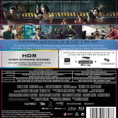 Resident Evil: Death Island (4K UHD + Blu-ray)