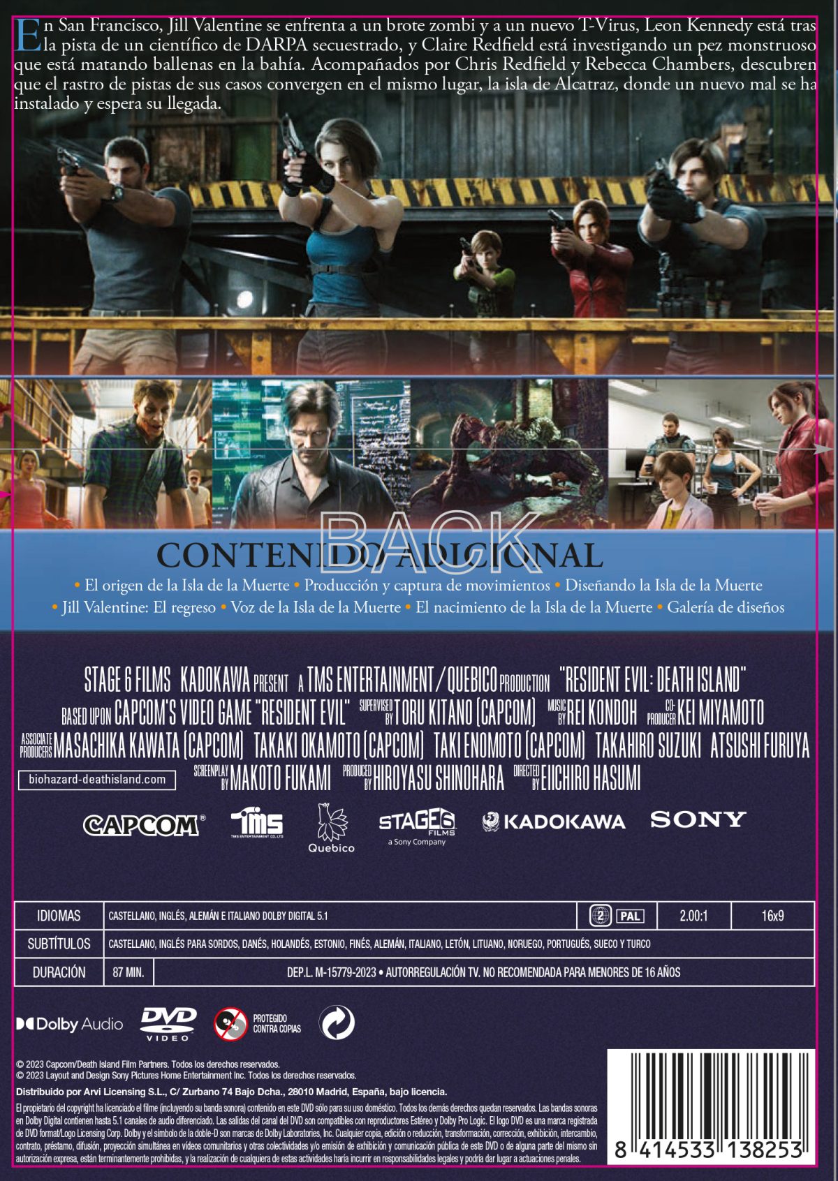 Resident Evil: Death Island (DVD)