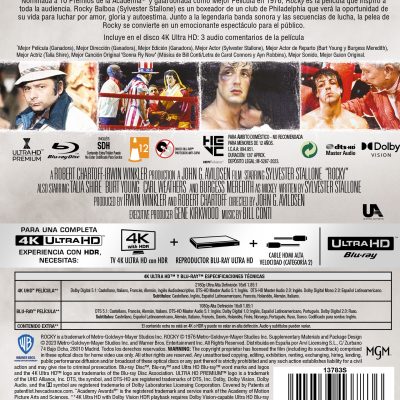 Rocky I (4K UHD + Blu-ray)