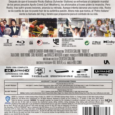 Rocky II (4K UHD + Blu-ray)