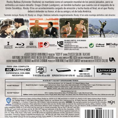 Rocky IV (4K UHD + Blu-ray)