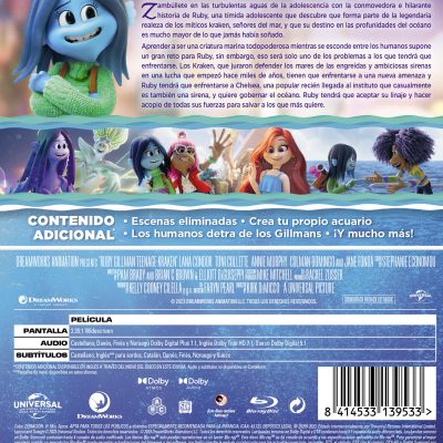 Ruby: Aventuras de una kraken adolescente (Blu-ray)
