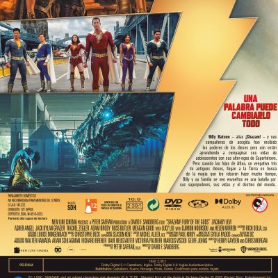 ¡Shazam! La furia de los dioses (DVD)