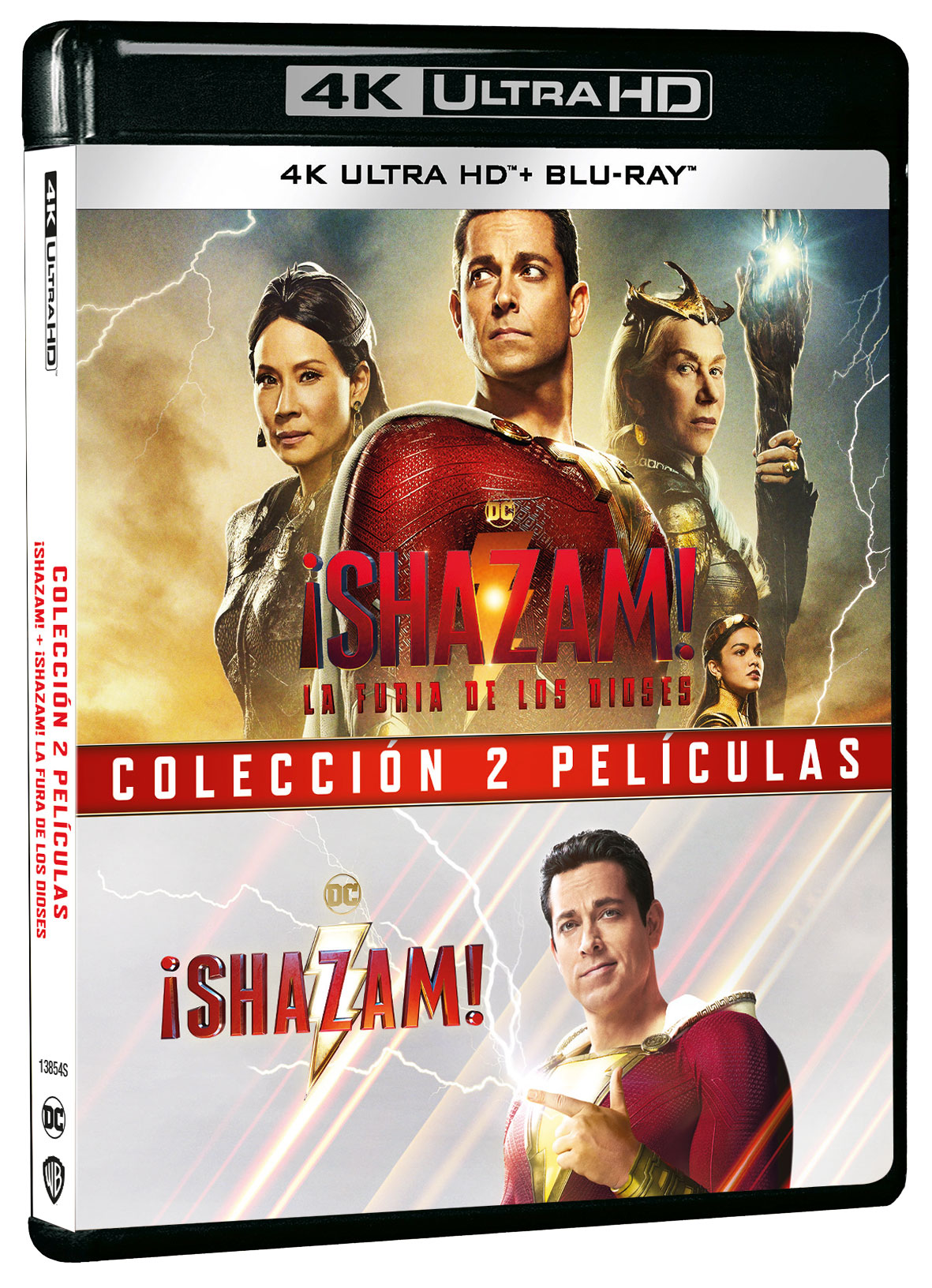 ¡Shazam!: Pack 1-2 (4K UHD + Blu-ray)