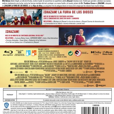 ¡Shazam!: Pack 1-2 (Blu-ray)