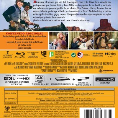 SILLAS DE MONTAR CALIENTES (4K UHD + BD) - 8414533143271 - Trasera Sillas de montar calientes (4K UHD + Blu-ray)
