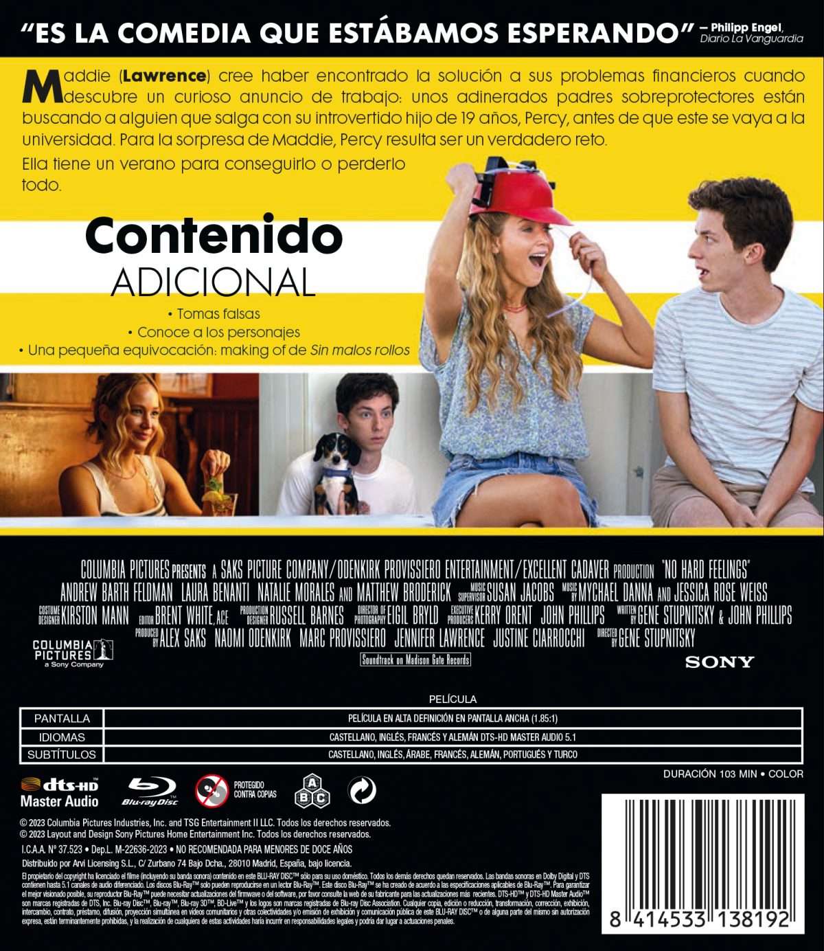Sin malos rollos (Blu-ray)