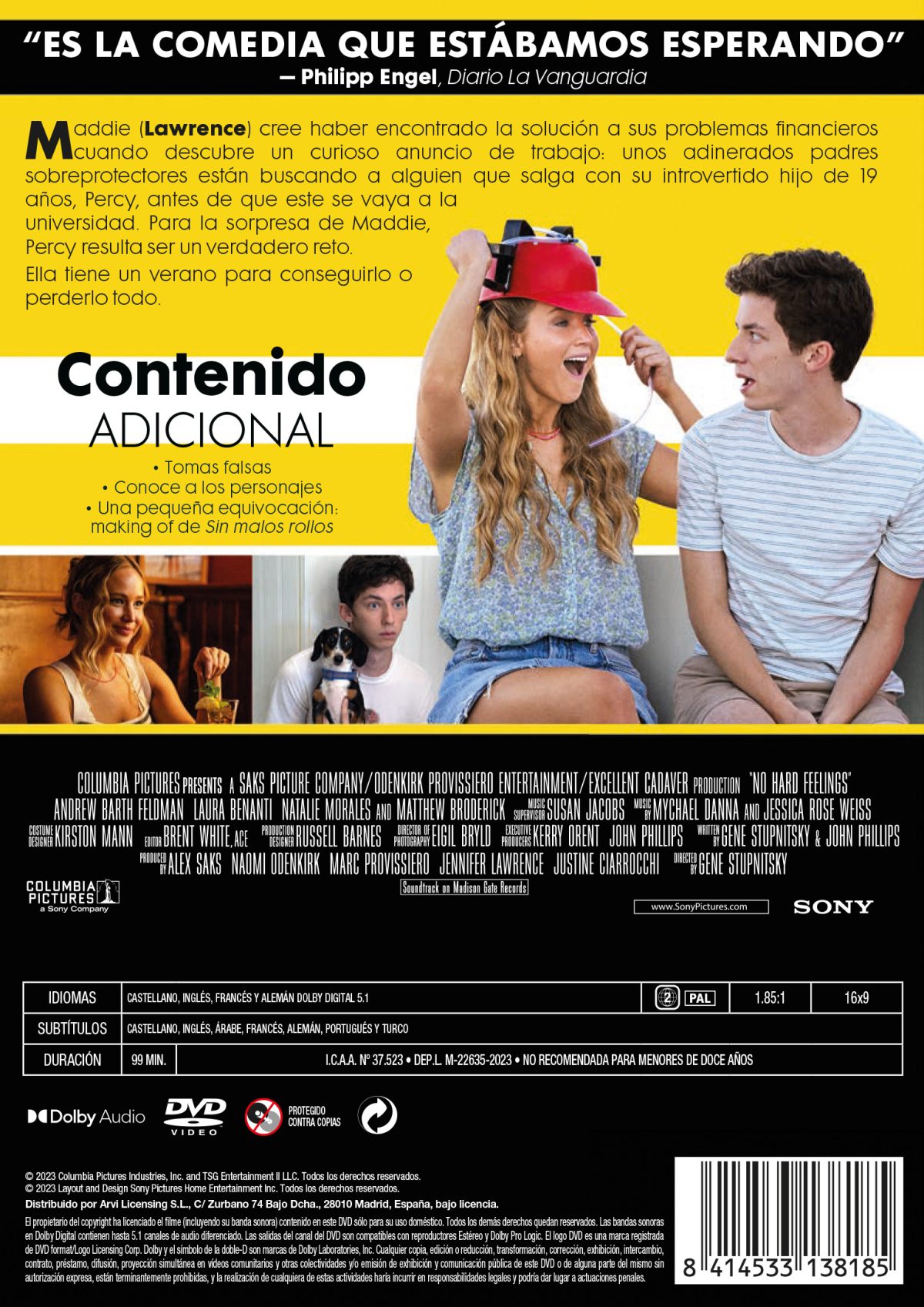 Sin malos rollos (DVD)