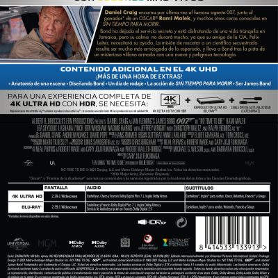 Sin tiempo para morir (4K UHD + Blu-ray)