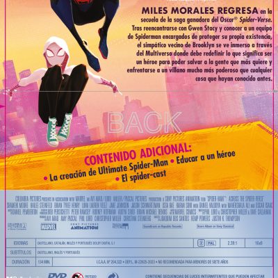 Spider-Man: Cruzando el multiverso (DVD)