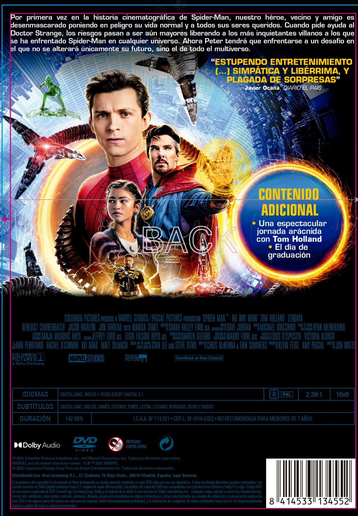 Spider-Man: No Way Home (DVD)