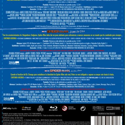 Spider-Man (Tom Holland): Pack 1-3 (Blu-ray)