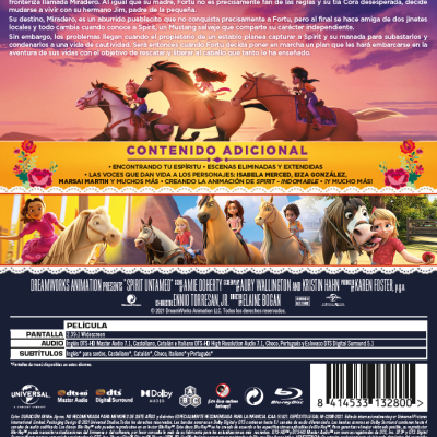 Spirit: Indomable (Blu-ray)