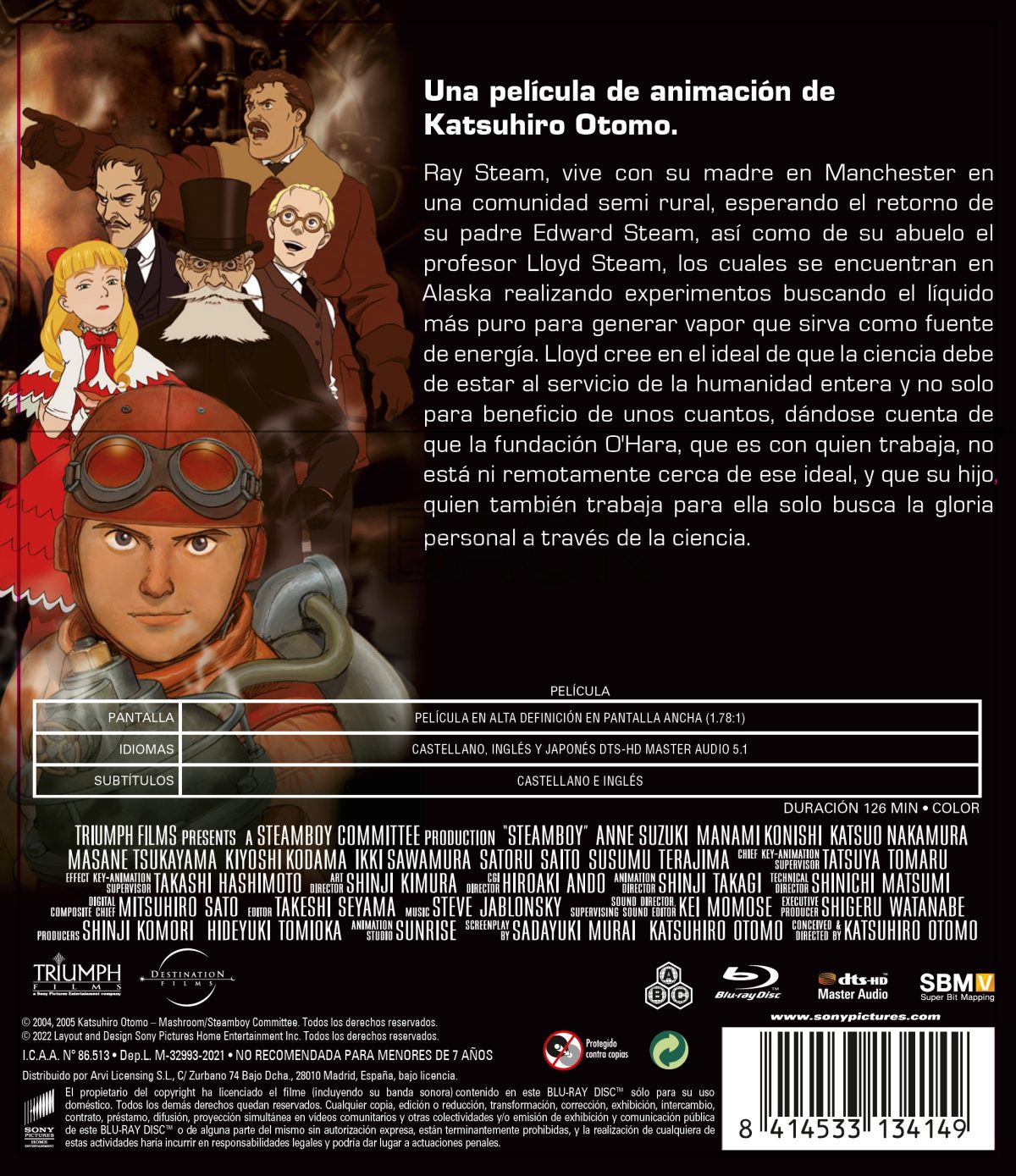 Steamboy (Blu-ray)