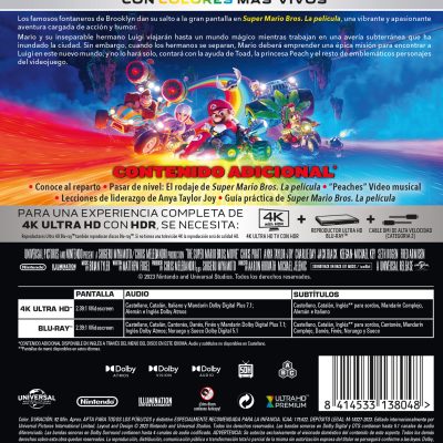 Super Mario Bros: La película (4K UHD + Blu-ray)