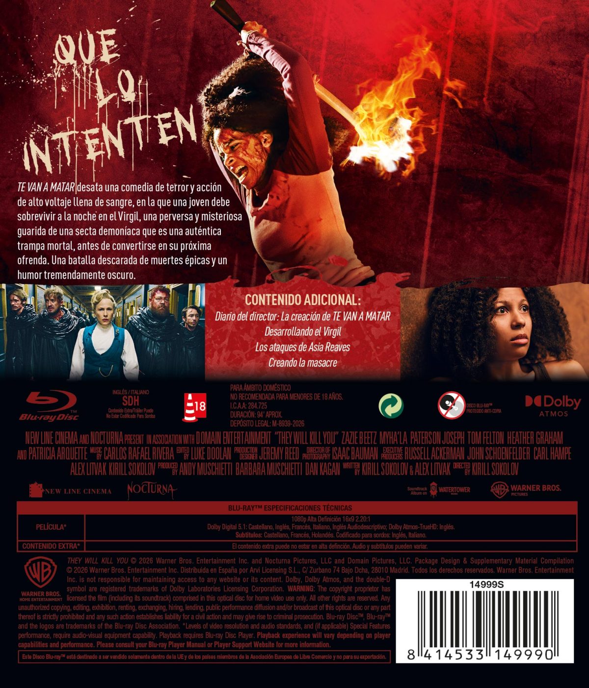 Te van a matar (Blu-ray)
