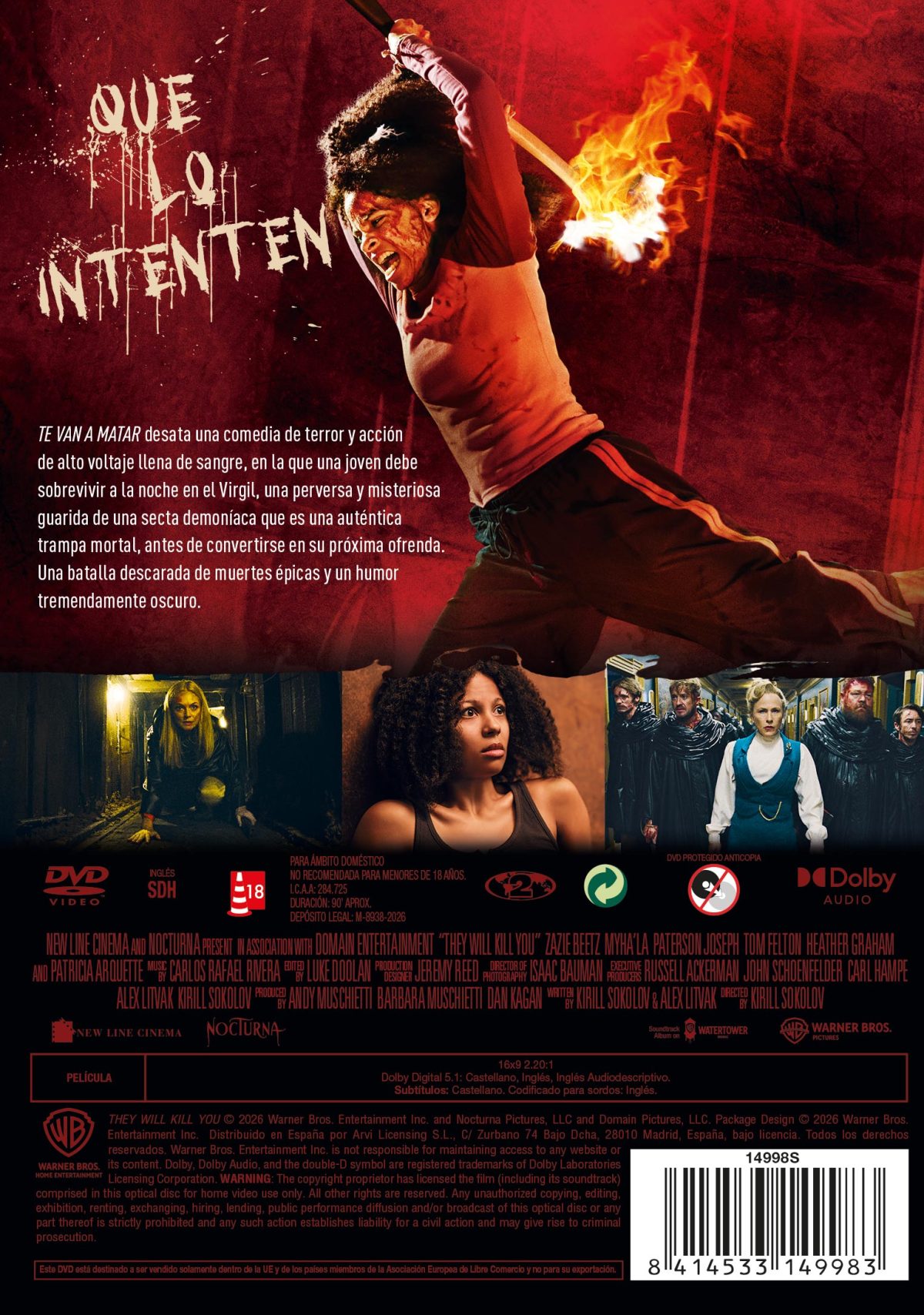 Te van a matar (DVD)