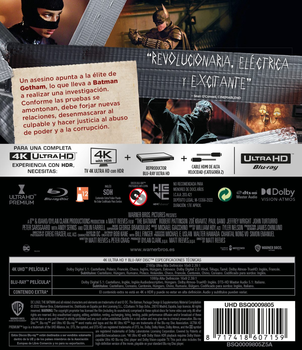 The Batman (4K UHD + Blu-ray)