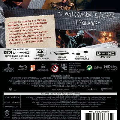 The Batman (4K UHD + Blu-ray)