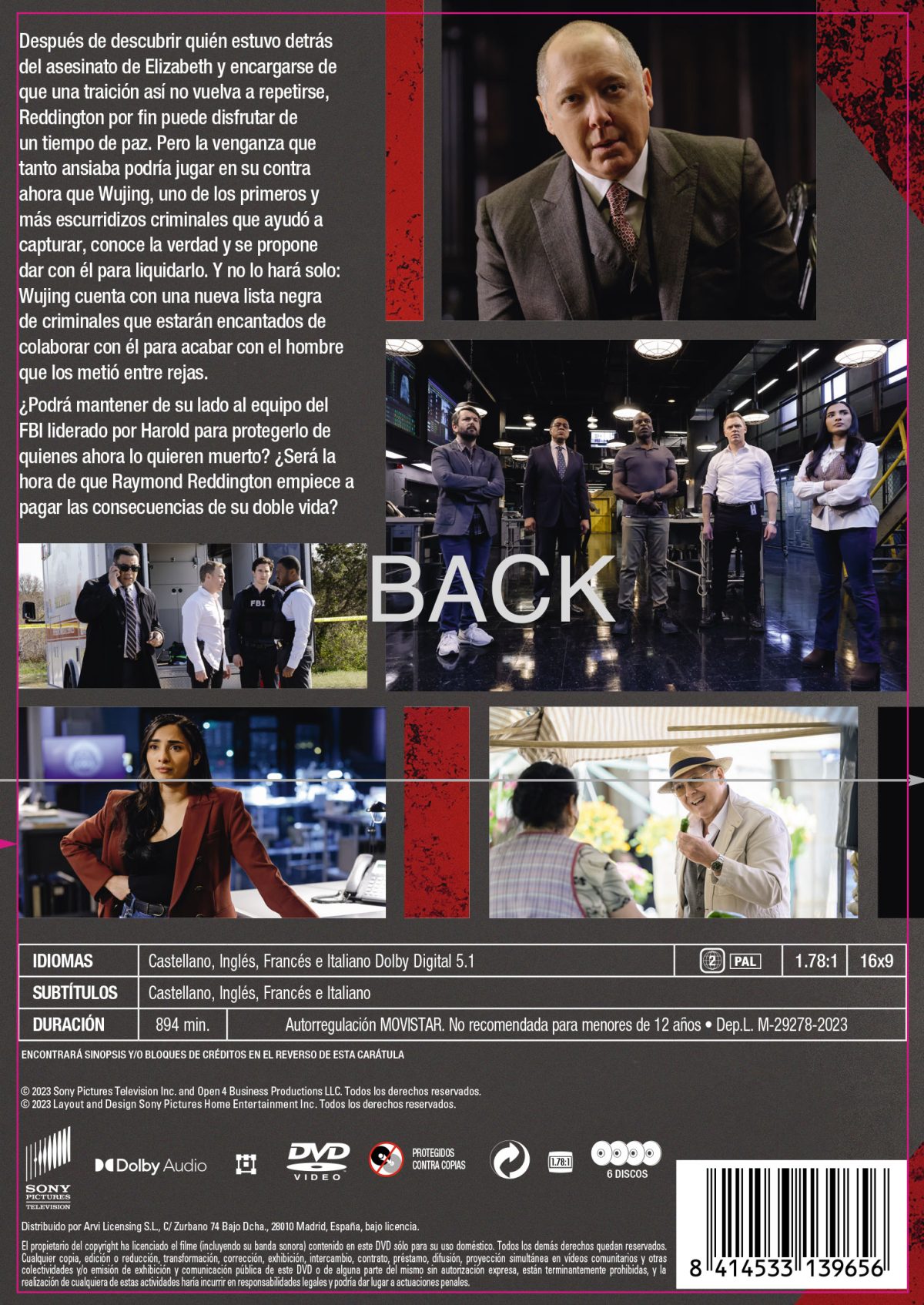 The Blacklist. Temporada 10 (DVD)