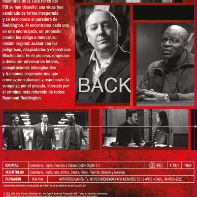 The Blacklist (Temporada 9) (DVD)