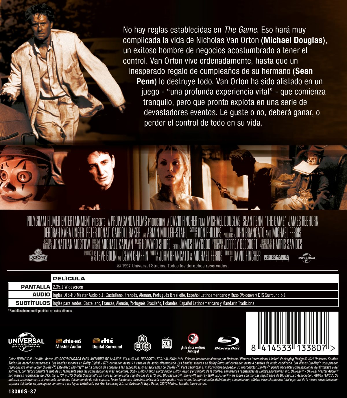 The Game (Ed. 2021) (Blu-ray)