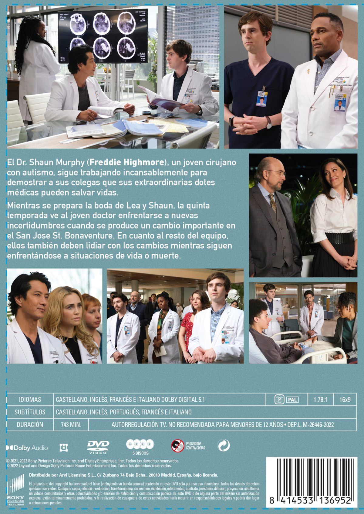 The Good Doctor (Temporada 5) (DVD)