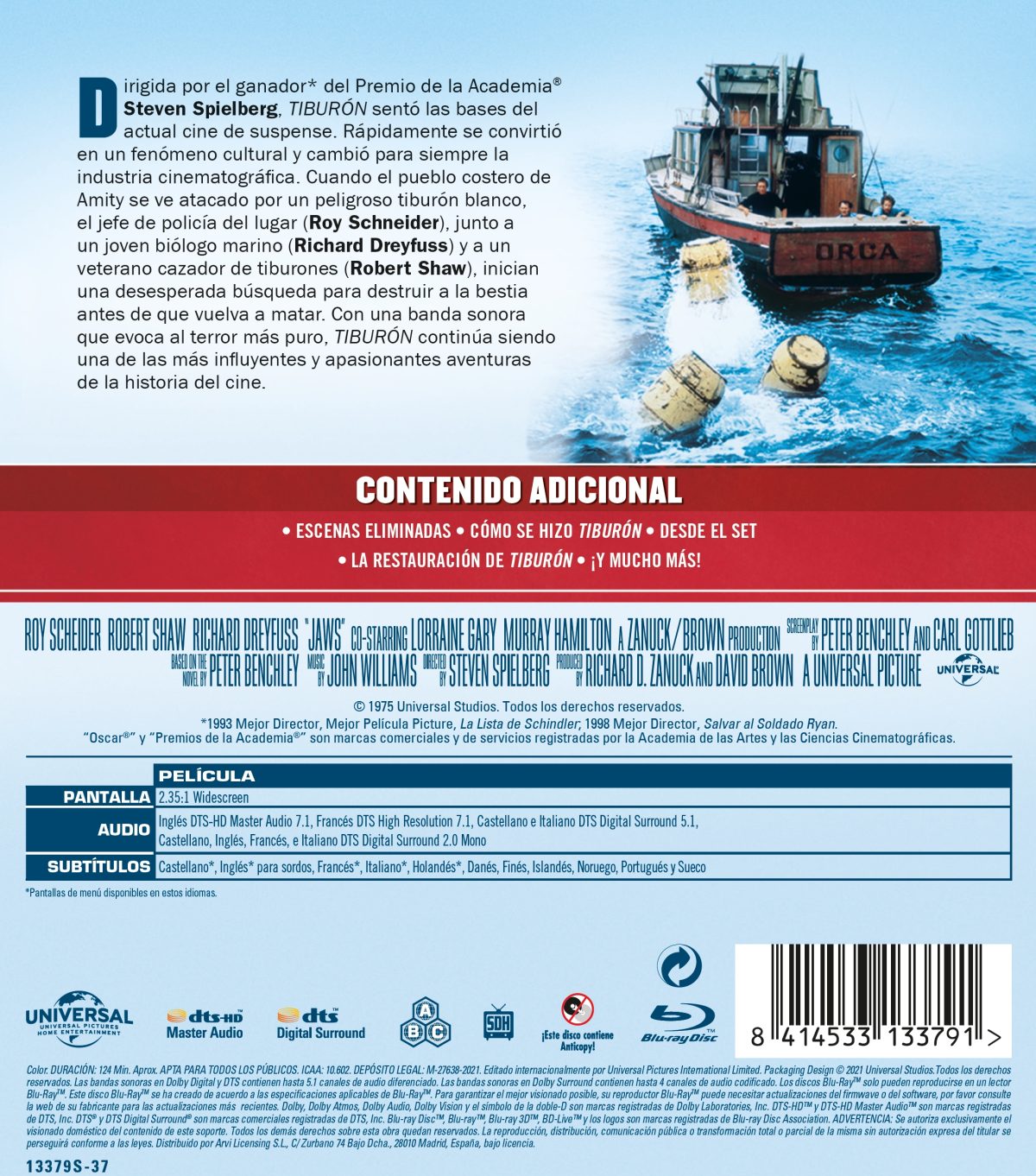 Tiburón (Ed. 2021) (Blu-ray)