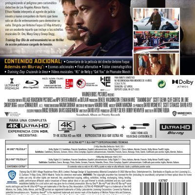 Training Day (Día de entrenamiento) (4K UHD + Blu-ray)