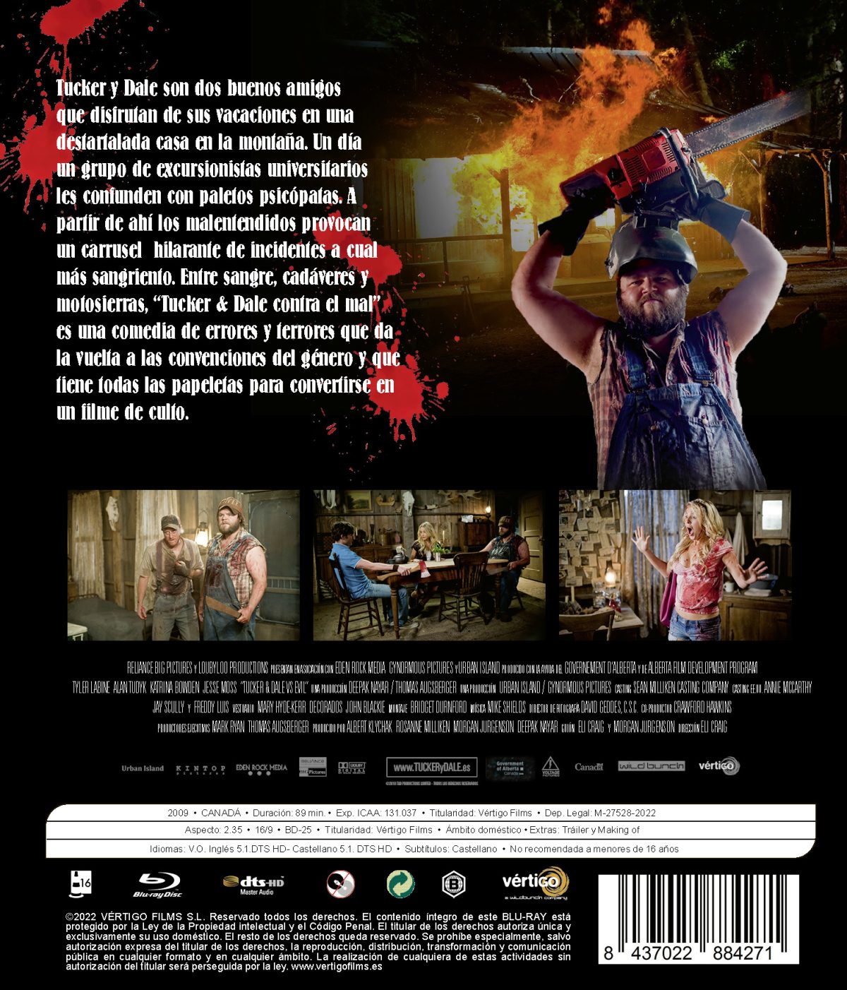 Tucker & Dale contra el mal (Blu-ray)