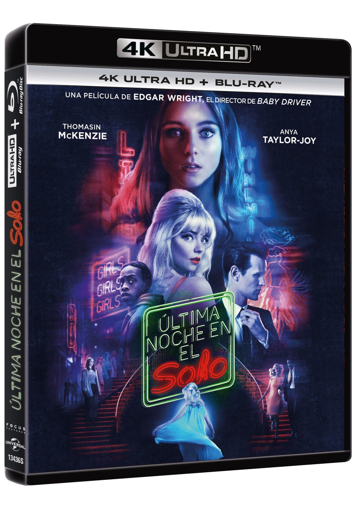 ULTIMA NOCHE EN EL SOHO (4K UHD + BD) - 8414533134361 Última noche en el Soho (4K UHD + Blu-ray)