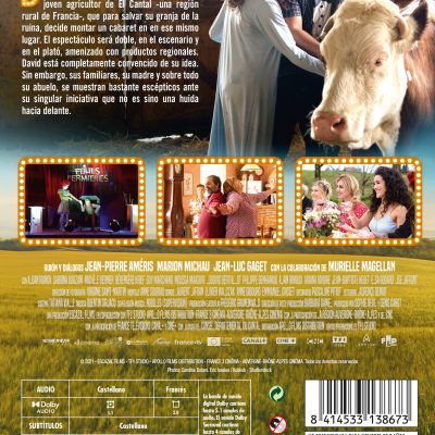 UN CABARET EN LA CAMPIÑA (DVD) - 8414533138673 - Trasera Un cabaret en la campiña (DVD)