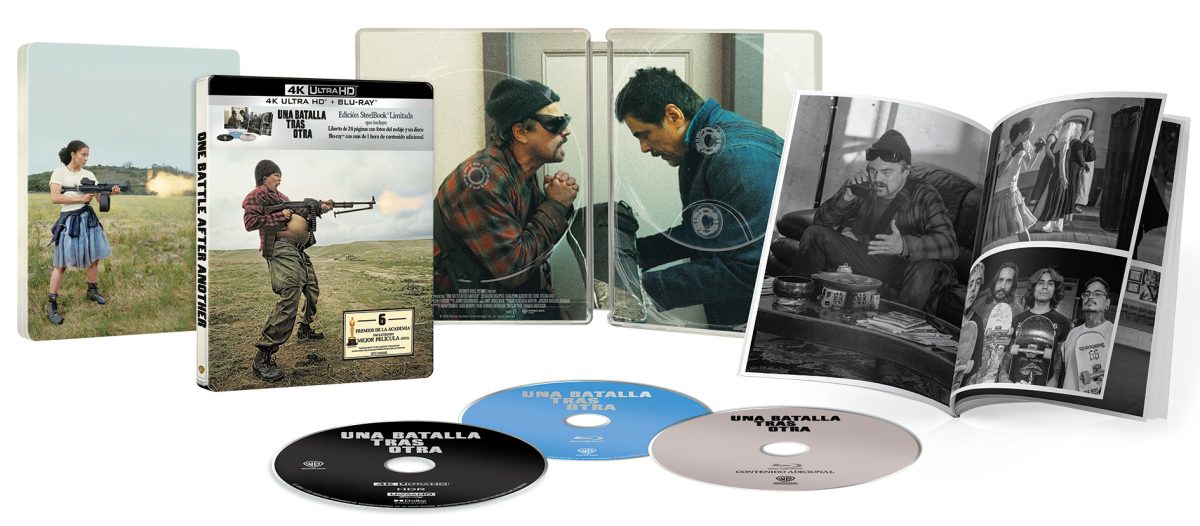 Una batalla tras otra (4K UHD + Blu-ray + Blu-ray Extras) Steelbook