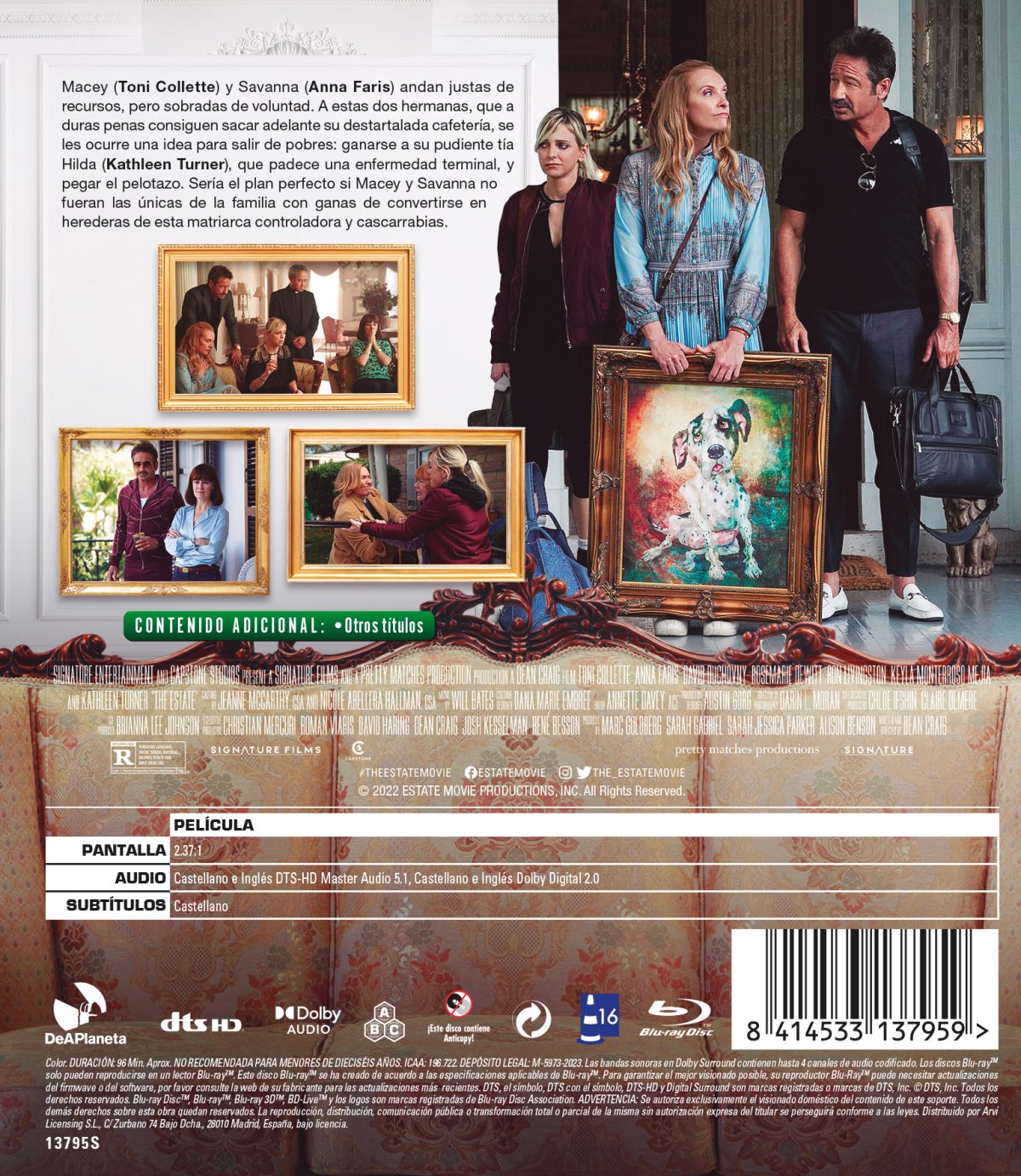 Una herencia de muerte (Blu-ray)