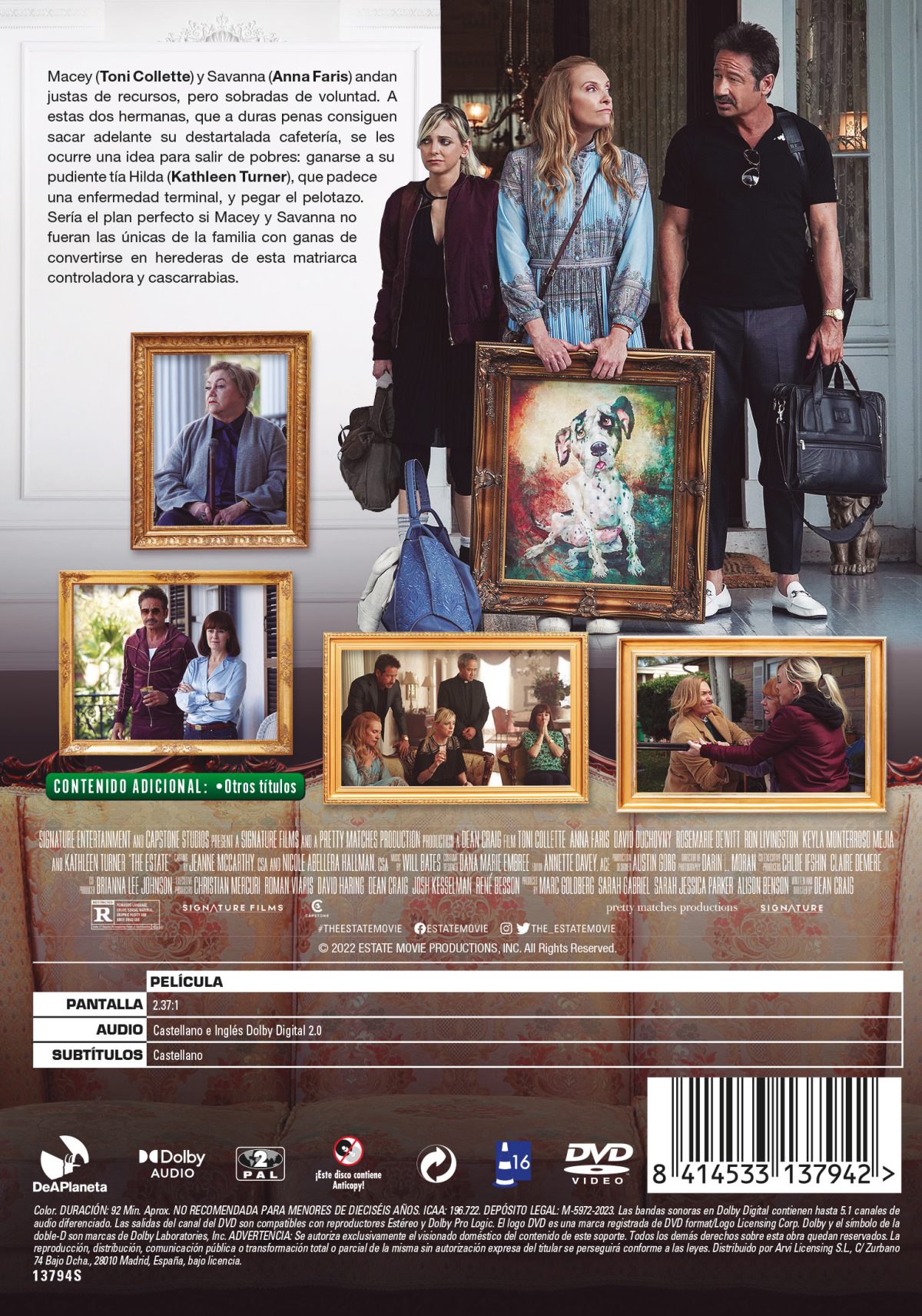 Una herencia de muerte (DVD)