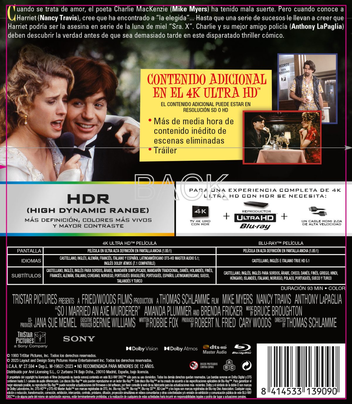 Una novia sin igual (4K UHD + Blu-ray)