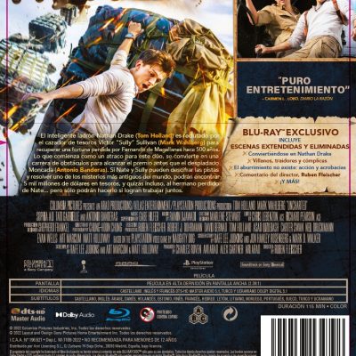 Uncharted (Blu-ray)