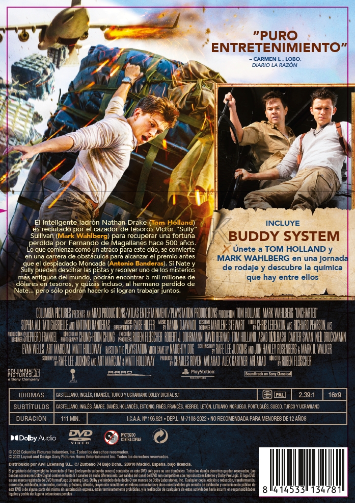 Uncharted (DVD)