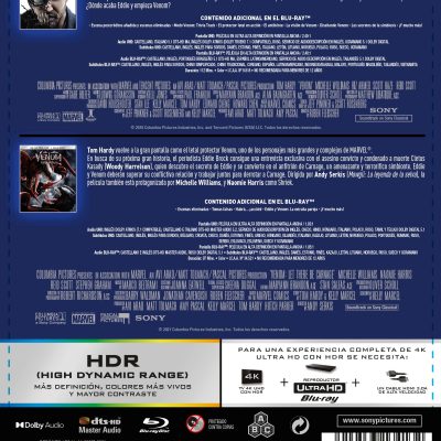 Venom: Pack 1-2 (4K UHD + Blu-ray)