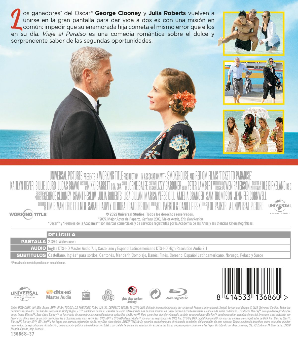 Viaje al paraíso (Blu-ray)