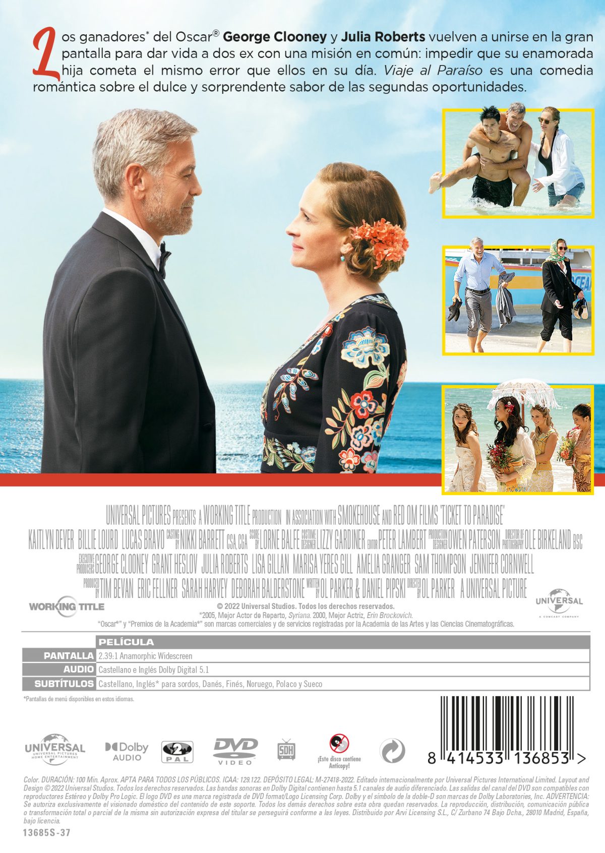 Viaje al paraíso (DVD)