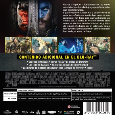 Warcraft (4K UHD + Blu-ray) Steelbook 10º ANIV.