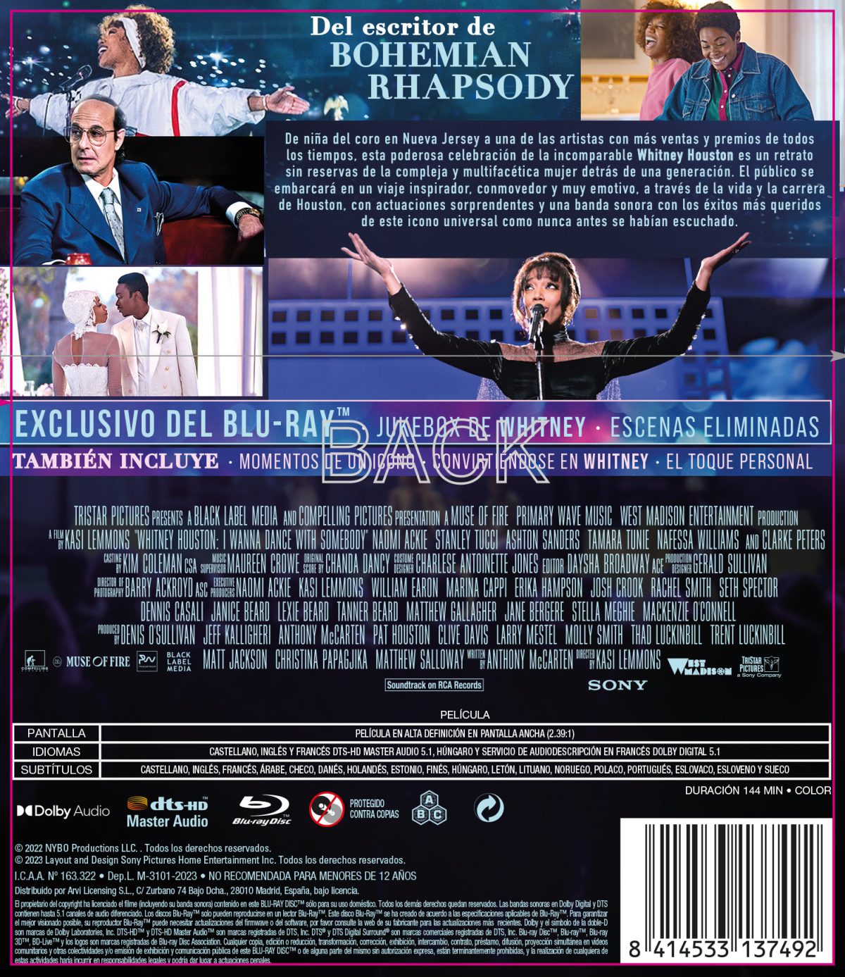 Whitney Houston: I Wanna Dance with Somebody (Blu-ray)
